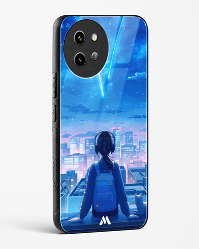 Meteor Showers Glass Case Phone Cover (Vivo)