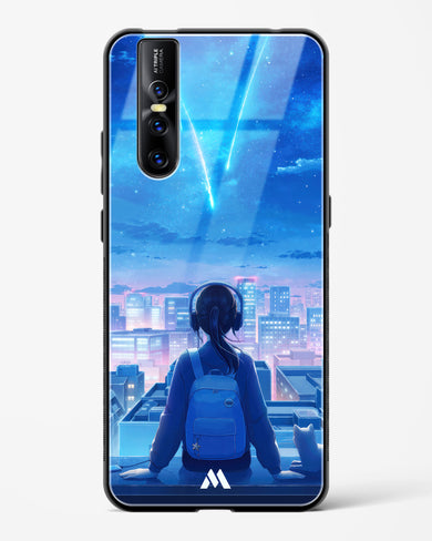 Meteor Showers Glass Case Phone Cover (Vivo)