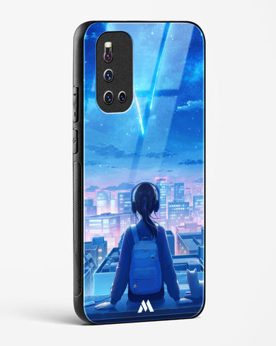 Meteor Showers Glass Case Phone Cover (Vivo)