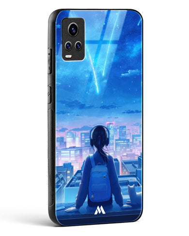 Meteor Showers Glass Case Phone Cover (Vivo)