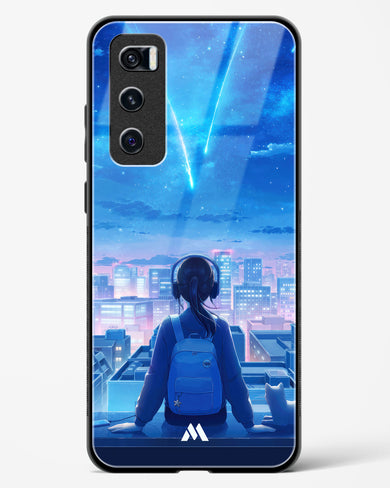 Meteor Showers Glass Case Phone Cover (Vivo)