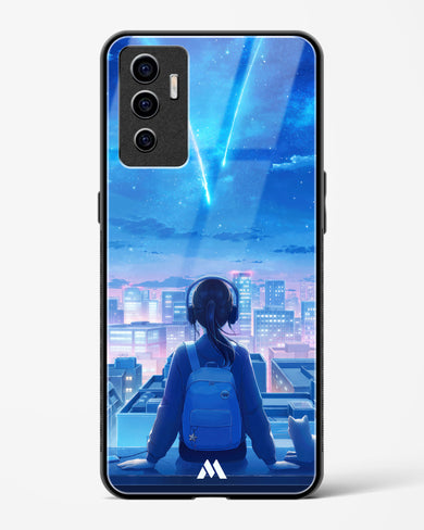 Meteor Showers Glass Case Phone Cover (Vivo)