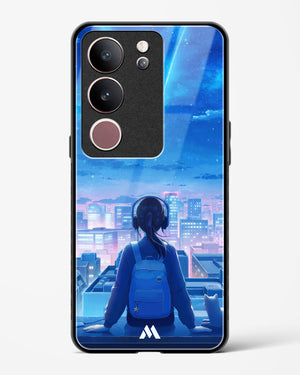 Meteor Showers Glass Case Phone Cover (Vivo)