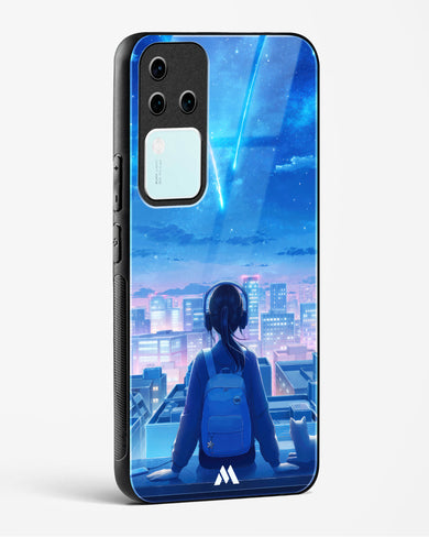 Meteor Showers Glass Case Phone Cover (Vivo)