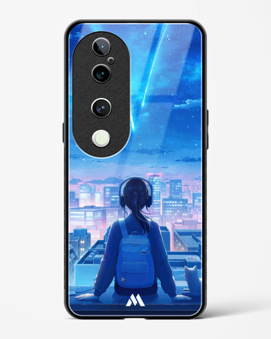 Meteor Showers Glass Case Phone Cover (Vivo)