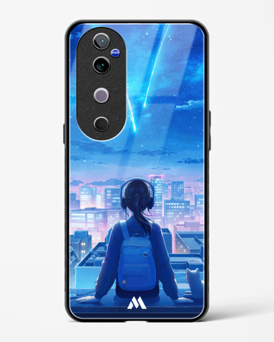 Meteor Showers Glass Case Phone Cover (Vivo)