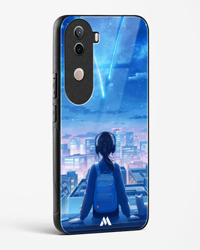 Meteor Showers Glass Case Phone Cover (Vivo)