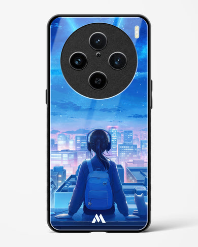 Meteor Showers Glass Case Phone Cover (Vivo)