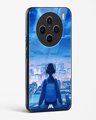 Meteor Showers Glass Case Phone Cover (Vivo)