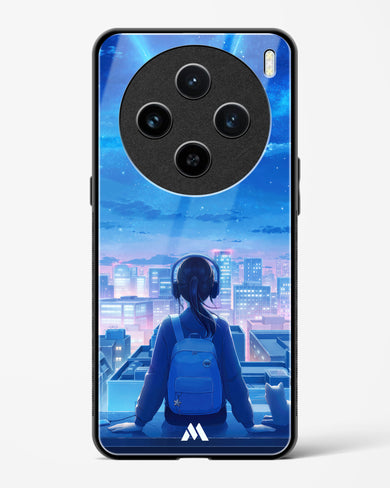 Meteor Showers Glass Case Phone Cover (Vivo)