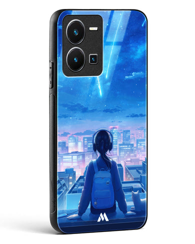 Meteor Showers Glass Case Phone Cover (Vivo)