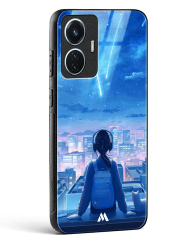 Meteor Showers Glass Case Phone Cover (Vivo)