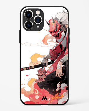 Samurai Devil Glass Case Phone Cover (Apple)