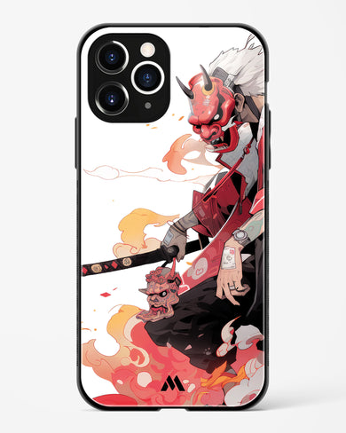 Samurai Devil Glass Case Phone Cover (Apple)