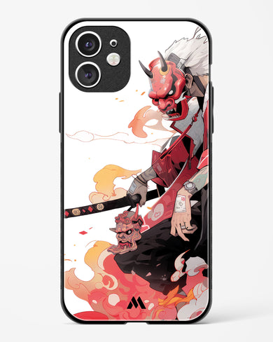 Samurai Devil Glass Case Phone Cover (Apple)