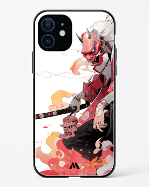 Samurai Devil Glass Case Phone Cover (Apple)