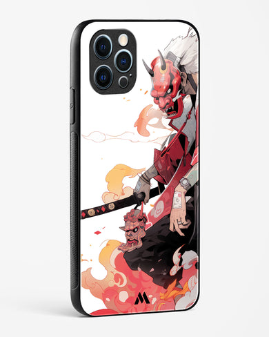 Samurai Devil Glass Case Phone Cover (Apple)