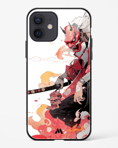 Samurai Devil Glass Case Phone Cover (Apple)