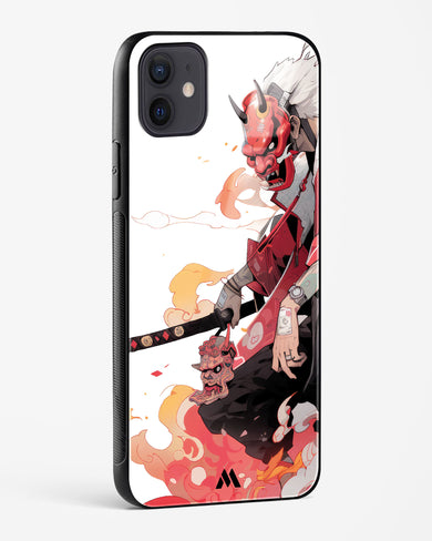 Samurai Devil Glass Case Phone Cover (Apple)