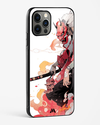 Samurai Devil Glass Case Phone Cover (Apple)