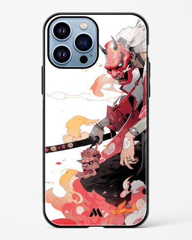 Samurai Devil Glass Case Phone Cover (Apple)