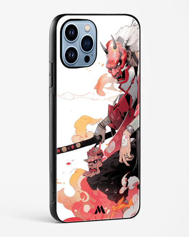 Samurai Devil Glass Case Phone Cover (Apple)