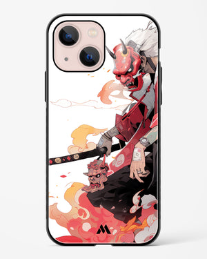 Samurai Devil Glass Case Phone Cover (Apple)