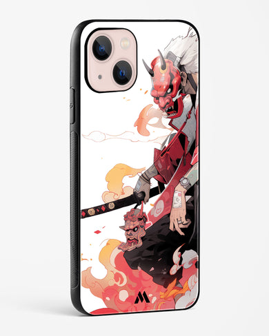 Samurai Devil Glass Case Phone Cover (Apple)