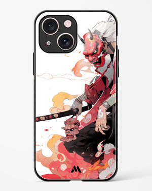 Samurai Devil Glass Case Phone Cover (Apple)