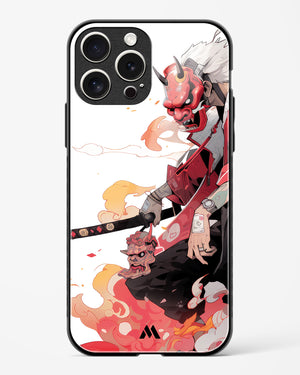 Samurai Devil Glass Case Phone Cover (Apple)