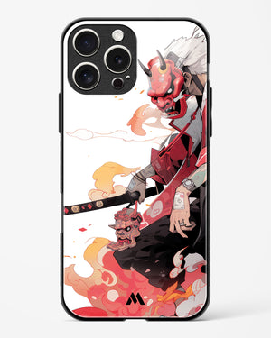 Samurai Devil Glass Case Phone Cover (Apple)