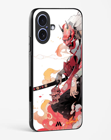 Samurai Devil Glass Case Phone Cover (Apple)