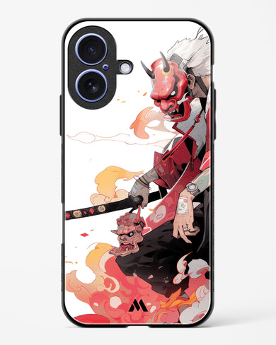Samurai Devil Glass Case Phone Cover (Apple)