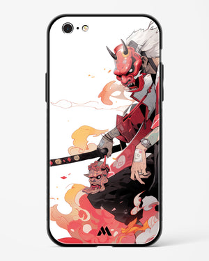 Samurai Devil Glass Case Phone Cover (Apple)