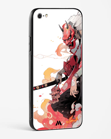 Samurai Devil Glass Case Phone Cover (Apple)