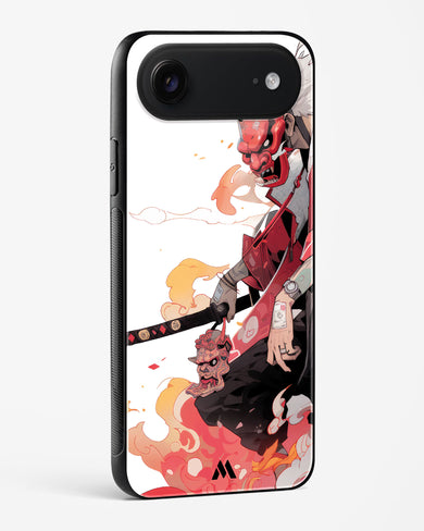 Samurai Devil Glass Case Phone Cover (Apple)