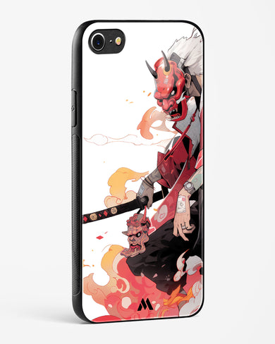 Samurai Devil Glass Case Phone Cover (Apple)