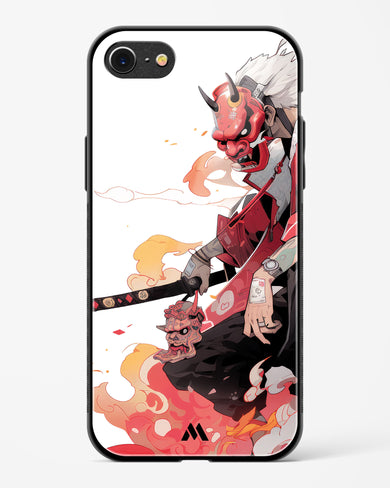 Samurai Devil Glass Case Phone Cover (Apple)