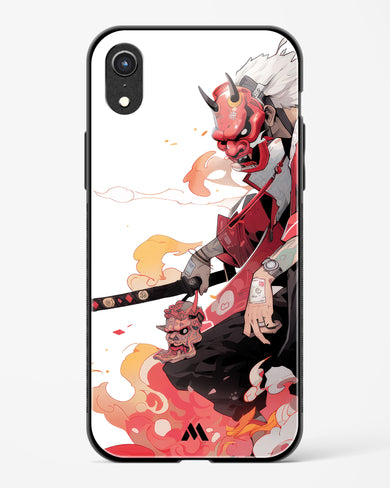 Samurai Devil Glass Case Phone Cover (Apple)