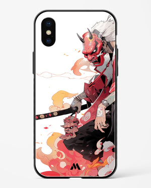 Samurai Devil Glass Case Phone Cover (Apple)