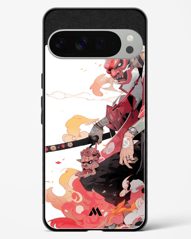Samurai Devil Glass Case Phone Cover (Google)