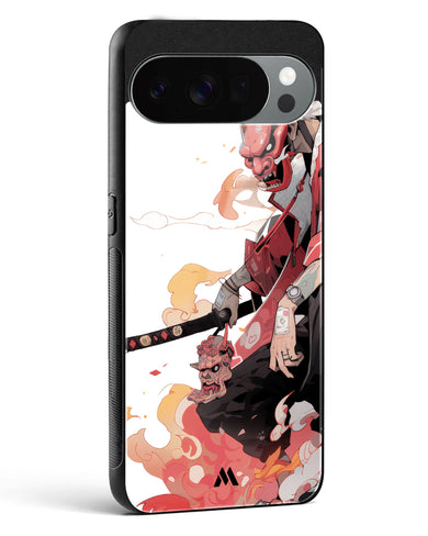 Samurai Devil Glass Case Phone Cover (Google)