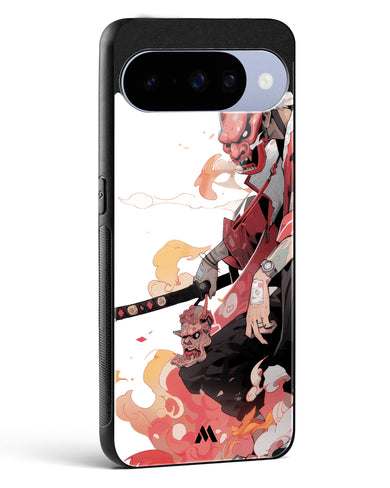 Samurai Devil Glass Case Phone Cover (Google)