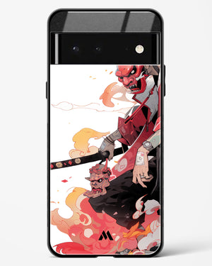 Samurai Devil Glass Case Phone Cover (Google)