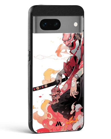 Samurai Devil Glass Case Phone Cover (Google)