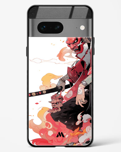 Samurai Devil Glass Case Phone Cover (Google)