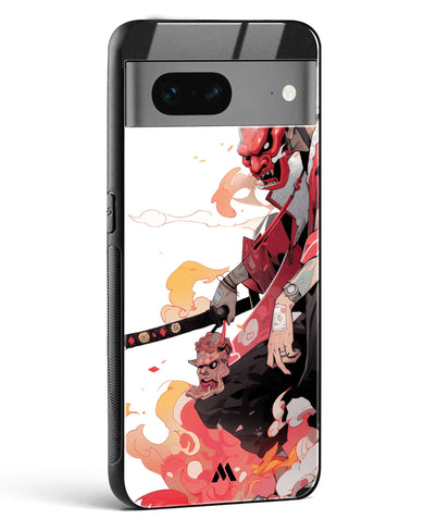 Samurai Devil Glass Case Phone Cover (Google)