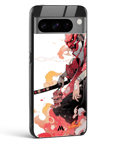 Samurai Devil Glass Case Phone Cover (Google)