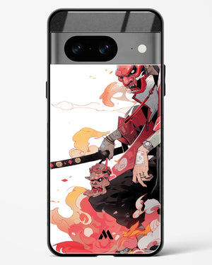 Samurai Devil Glass Case Phone Cover (Google)