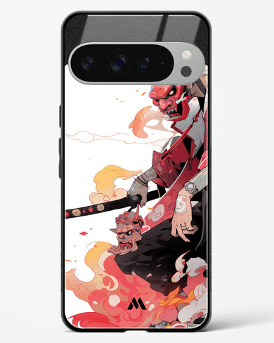 Samurai Devil Glass Case Phone Cover (Google)